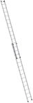 MUNK Aluminium-Schiebeleiter 2-teilig ohne Traverse 2x14 Sprossen