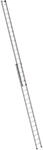 MUNK Aluminium-Schiebeleiter 2-teilig ohne Traverse 2x18 Sprossen