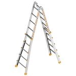 Layher Topic 1058 Teleskopleiter 4x5 Sprossen