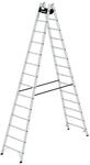 MUNK Sprossenstehleiter 2x14 Sprossen
