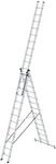MUNK Mehrzweckleiter mit Nivello Traverse 3x13 Sprossen