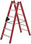 MUNK Kunststoff-Stehleiter 2x6 Sprossen