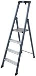 Krause SePro S Stufenstehleiter Eloxiert 4 Stufen