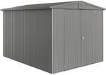 Biohort Metall-Ger&auml;tehaus Europa Quarzgrau-Metallic 6,8 m&sup2;