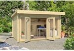 Lasita Gartenhaus Dorset 1 Natur/Unbehandelt 390 cm x 250 cm