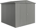 Biohort Metall-Ger&auml;tehaus Europa Quarzgrau-Metallic 5,2 m&sup2;