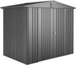 Biohort Metall-Ger&auml;tehaus Europa Dunkelgrau-Metallic 3,5 m&sup2;