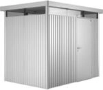 Biohort Metall-Ger&auml;tehaus HighLine Silber-Metallic 4,6 m&sup2; Einzelt&uuml;r