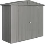 Biohort Metall-Ger&auml;tehaus Europa Quarzgrau-Metallic 1,9 m&sup2;