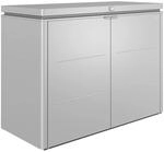 Biohort Gartenbox HighBoard 160 Silber-Metallic