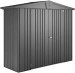 Biohort Metall-Ger&auml;tehaus Europa Dunkelgrau-Metallic 1,9 m&sup2;