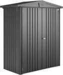 Biohort Metall-Ger&auml;tehaus Europa Dunkelgrau-Metallic 1,3 m&sup2;