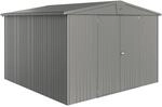 Biohort Metall-Ger&auml;tehaus Europa Quarzgrau-Metallic 8,9 m&sup2;