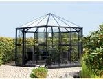 Vitavia Gew&auml;chshaus Hera 9000 ESG 3 mm HKP 6 mm Schwarz 9 m&sup2; inkl. Fundament