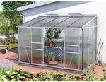 Anlehn-Gew&auml;chshaus Ida 6500 HKP 4 mm Alu-Blank