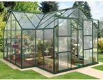 Vitavia Gew&auml;chshaus Sirius ESG 3 mm Smaragd 13 m&sup2; inkl. Fundament