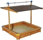 Gaspo Sandkasten mit Dachlift Mickey 140 cm x 140 cm