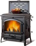 La Nordica Isotta Kaminofen Gusseisen Schwarz 11,9 kW