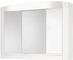Jokey Spiegelschrank Swing 76 cm x 58 cm Wei&szlig; Hochglanz