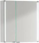 Fackelmann Spiegelschrank LED-Line Wei&szlig; 61 cm mit Softclose T&uuml;ren