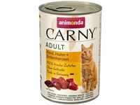 Carny Katzen-Nassfutter Adult Rind und Huhn und Entenherzen 200 g