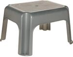 Keeeper Tritthocker 36,5 cm x 30 cm x 24 cm Silber