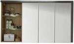 Trendteam Spiegelschrank Eiche Riviera Honig 123 cm mit Softclose T&uuml;ren