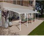 Palram - Canopia Terrassen&uuml;berdachung Feria Wei&szlig; 3x9.15