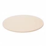 Relaxdays Pizzastein Cordierit &oslash; 33 cm x 1 cm 1,3 kg