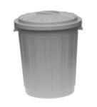 Maxi-M&uuml;lleimer 23, Silber