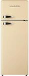 Wolkenstein Retro-K&uuml;hl-Gefrierkombination GK212.4RT Creme EEK: E