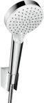 Hansgrohe Brausehalterset Vario Crometta EcoSmart Brauseschlauch 160cm Wei&szlig;/Chr.
