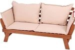 Gartenbank Fortuna 2-Sitzer 75 x 192 x 68 cm
