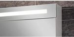 Fackelmann Spiegelschrank B.Clever Wei&szlig; 120 cm mit Softclose T&uuml;ren