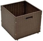 Merxx Unterschiebbox f&uuml;r Eckbank Klein Braun 49 x 47 x 40 cm