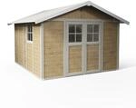 Grosfillex Kunststoff Gartenhaus Ger&auml;tehaus Deco 11 m2 Sherwood