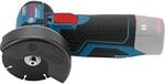 Bosch Professional Akku-Winkelschleifer GWS 12 V - 76 Solo mit 3 x Tennscheiben
