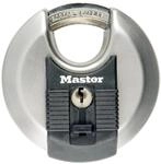 Master Lock Disc-Vorh&auml;ngeschloss Excell M40EURD Stahl Matt