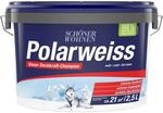 Sch&ouml;ner Wohnen Innen- und Wandfarbe Polarweiss Matt 2,5,