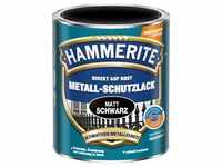 Hammerite Metall-Schutzlack Schwarz matt 250 ml