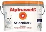 Alpinawei&szlig; Seidenlatex 1 Liter seidengl&auml;nzend