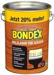 Bondex Holzlasur f&uuml;r Au&szlig;en Kiefer seidengl&auml;nzend 4,8,