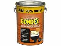 Bondex Holzlasur für Außen Eiche hell seidenglänzend 4,8 l