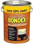 Bondex Holzlasur f&uuml;r Au&szlig;en Eiche hell seidengl&auml;nzend 4,8,