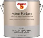 Alpina Feine Farben No. 2 Nebel im November&reg; Mittelgrau edelmatt 2,5,