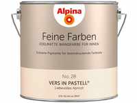 Alpina Feine Farben No. 28 Vers in Pastell® Apricot edelmatt 2,5 l