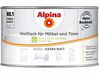 Alpina Weißlack für Möbel & Türen matt 300 ml