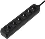 Hama Steckdosenleiste 6-Fach Schwarz 1,4 m