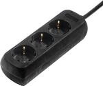 Hama Steckdosenleiste 3-Fach Schwarz 5 m