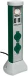 Steckdose GreenCraft 2-fach mit Zeitschaltuhr